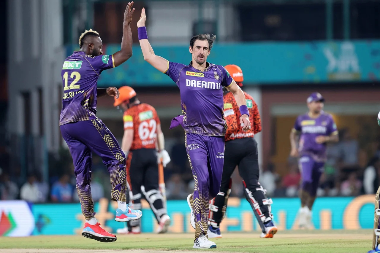 Mitchell Starc and Andre Russell | IPL 2024 | Image: Getty Images