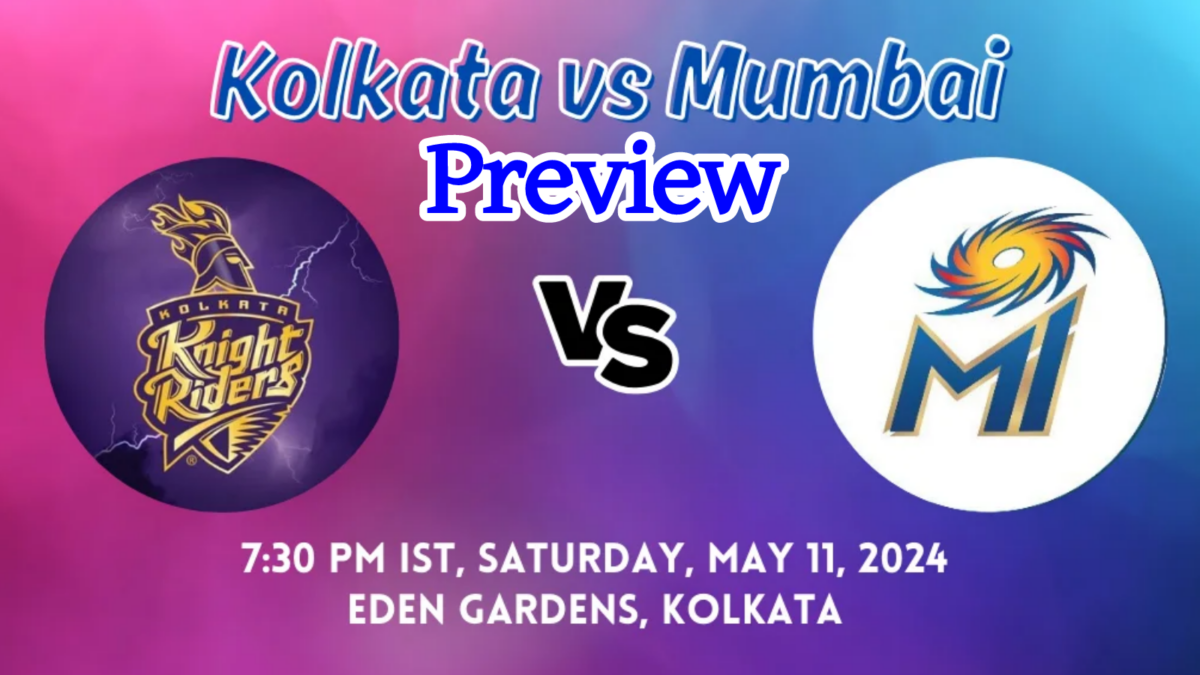 KKR vs MI, IPL 2024 MATCH 60 PREVIEW in Bengali: প্লে-অফের টিকিট কনফার্ম করতে মোরিয়া KKR, পথের কাঁটা হয়ে দাঁড়াতে মুখিয়ে রয়েছে মুম্বই !! 1