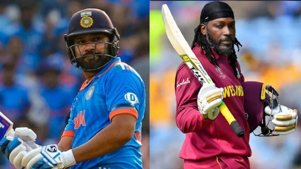 Rohit Sharma and Chris Gayle, t20 world cup