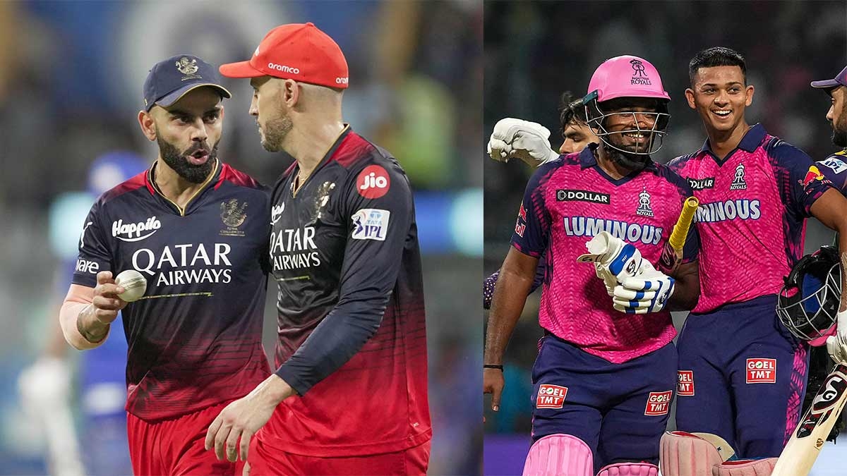 IPL ইতিহাসে প্রথম বার RCB’র জার্সি গায়ে মাঠে নামবে রাজস্থান, MS ধোনির দলকে হারানোর দোয়া করবে বিরাট !! 1