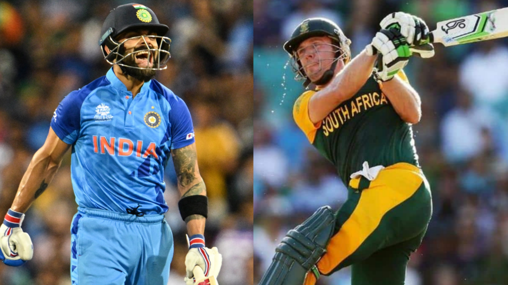 Virat Kohli and AB De Villiers