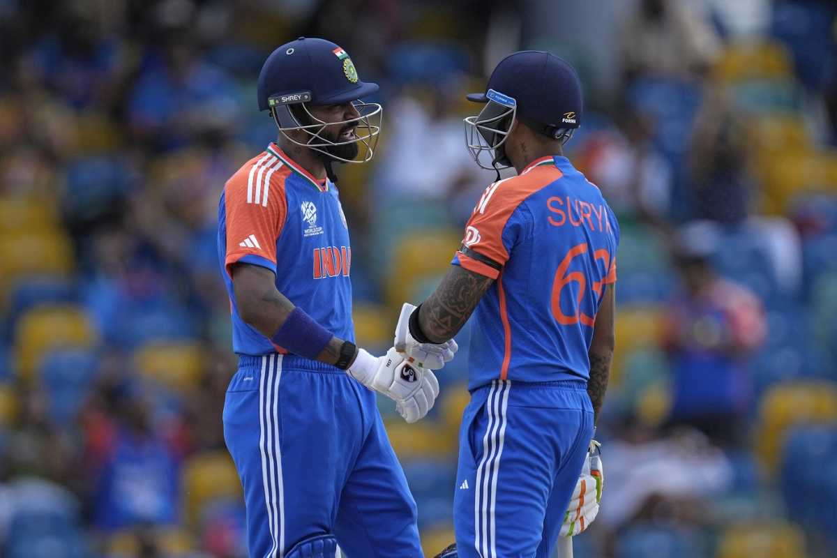 Hardik Pandya and Suryakumar Yadav | T20 | Image: Getty Images