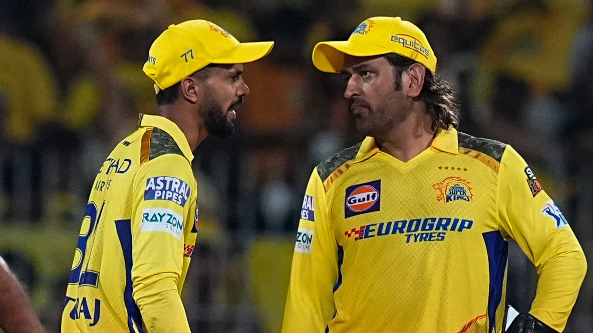 Ruturaj Gaikwad and MS Dhoni | Image: Getty Images