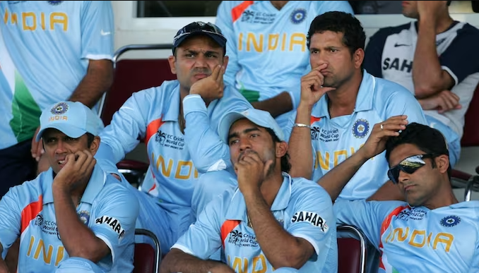 Team India After World Cup 2007 Loss | Image: Getty Images