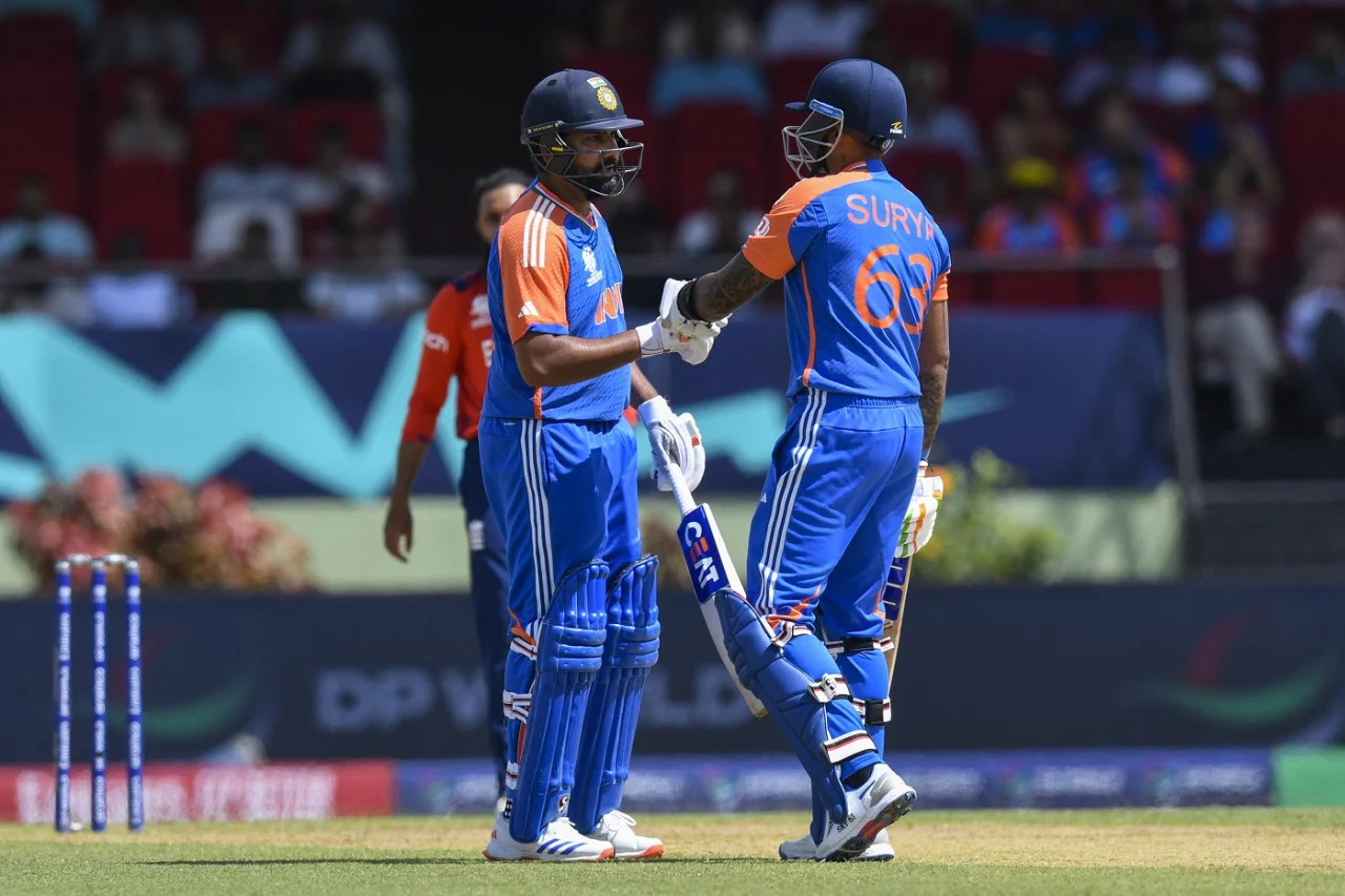 Rohit Sharma and Suryakumar Yadav | T20 World Cup | Image: Getty Images