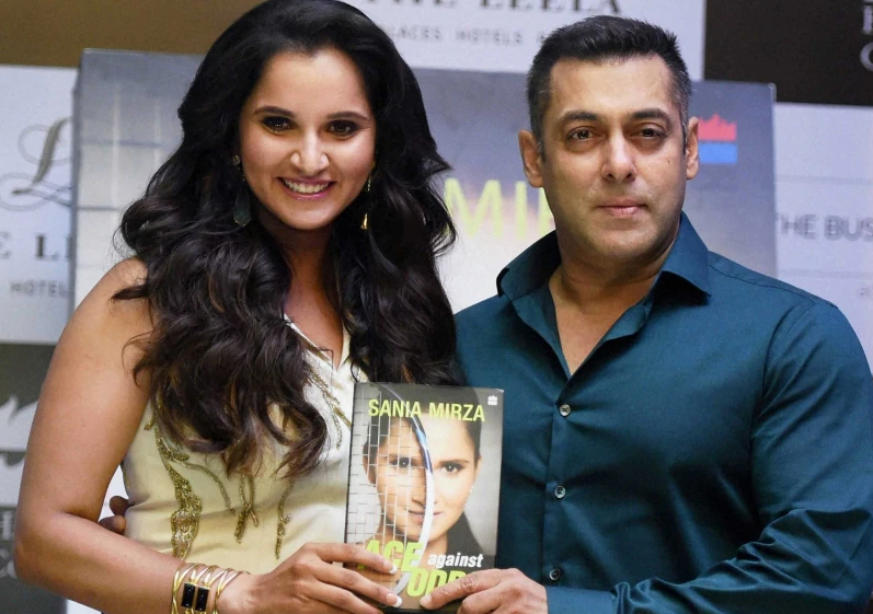 Sania Mirza and Salman Khan | Image: Twitter