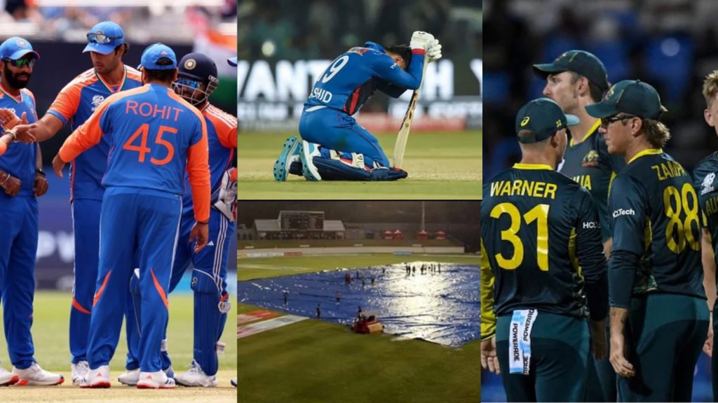 বৃষ্টির কারণে ম্যাচ ভেস্তে গেলেও লক্ষ্মীলাভ ভারত-অস্ট্রেলিয়ার, সেমিফাইনালের রেস থেকে ছিটকে যাবে আফগানিস্তান !! 9