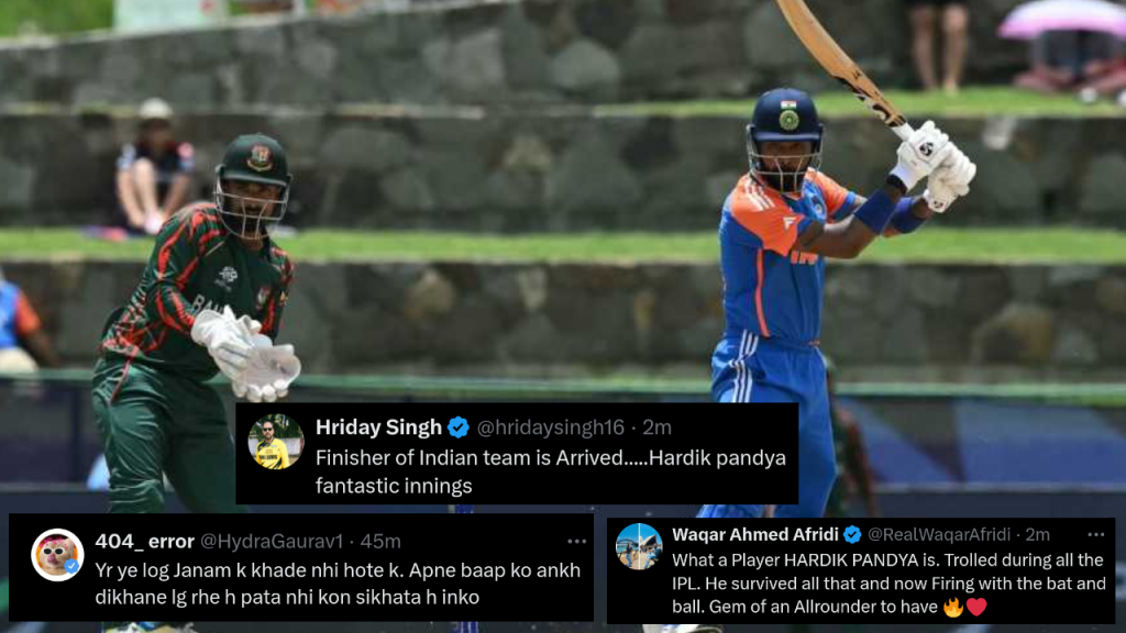 "বাঘ এখন খাঁচায় বন্দি..." ইন্ডিয়ার বিরুদ্ধে ১৯৬ রান জুড়ে দিতেই সমাজ মাধ্যমে ট্রোলের মুখে টাইগার'রা !! 21