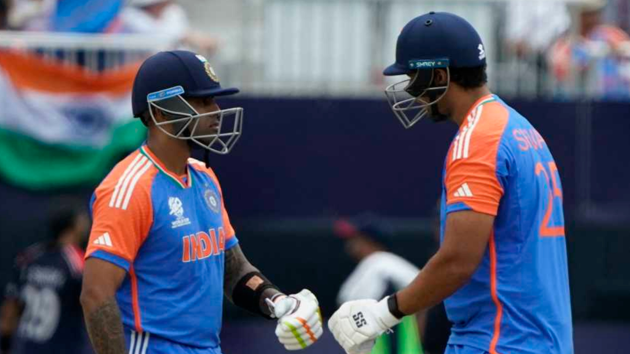 Suryakumar Yadav and Shivam Dube | IND vs SL | Image: Getty Images