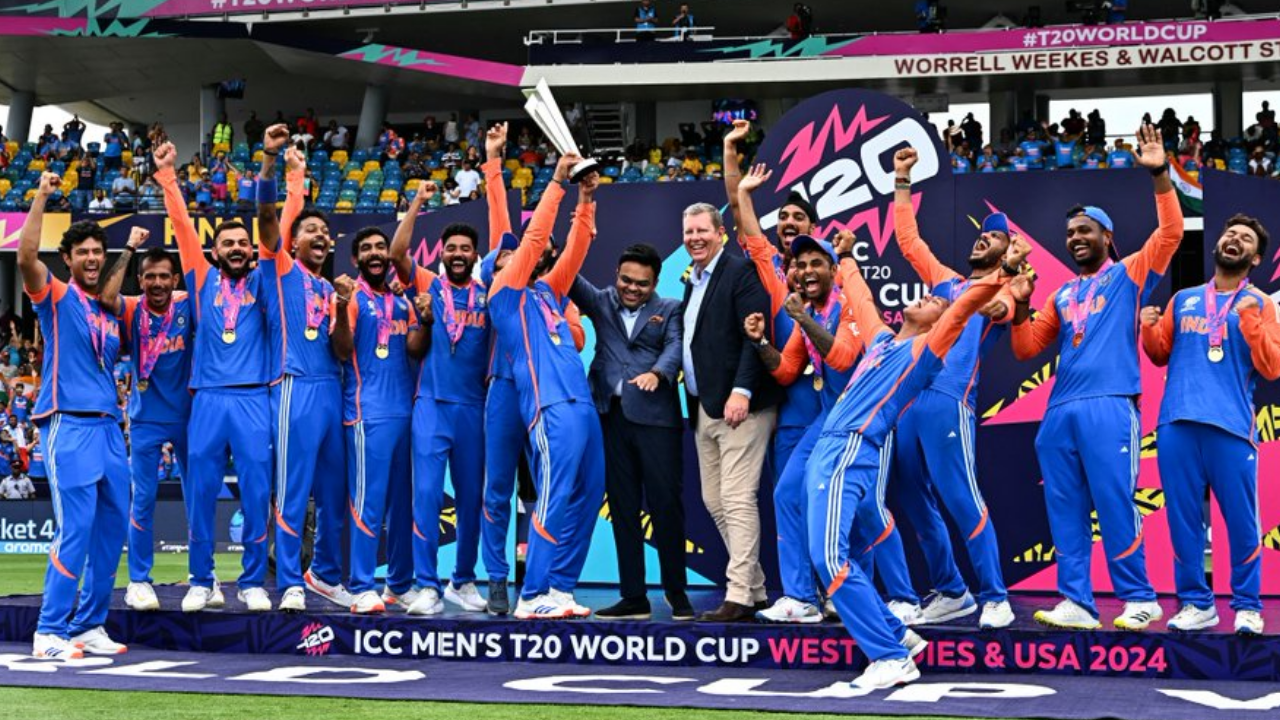 Team India Celebrating T20 World Cup Win | Image: Getty Images