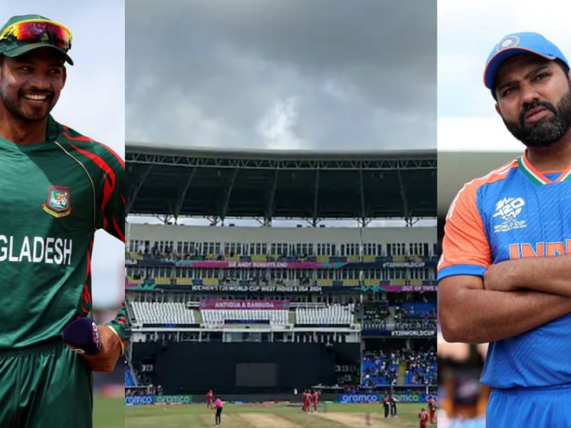 IND vs BAN, T20 World Cup 2024 Pitch and Weather Update: ভারত-বাংলাদেশের হাইভোল্টেজ ম্যাচে ইমপ্যাক্ট প্লেয়ার হতে চলেছে বৃষ্টি, মাথায় হাত ক্যাপ্টেন রোহিতের !! 10