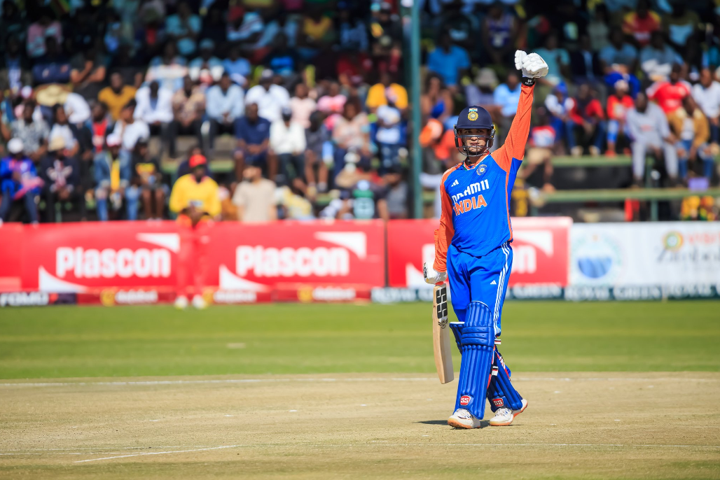 Abhishek Sharma | IND vs ZIM | Image: Getty Images