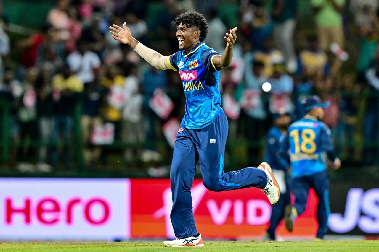 Chamindu Wickramasinghe | IND vs SL | Image: Getty Images