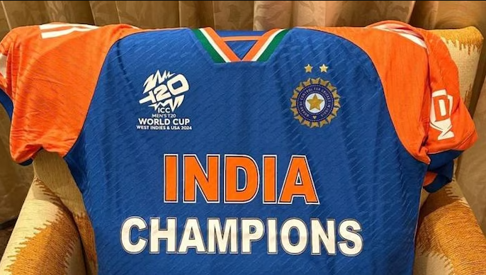 Team India's New Jersey | Image: Twitter