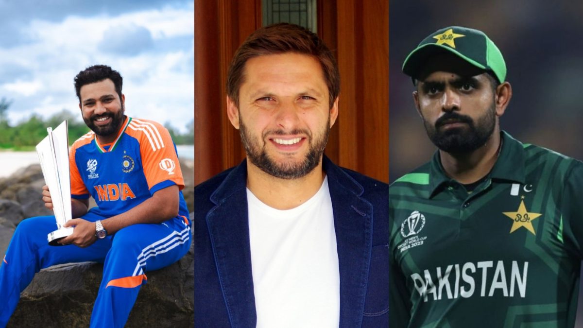 afridi-lauds-rohit-and-slams-babar