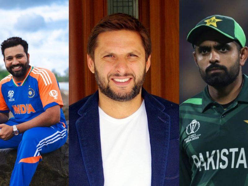 afridi-lauds-rohit-and-slams-babar