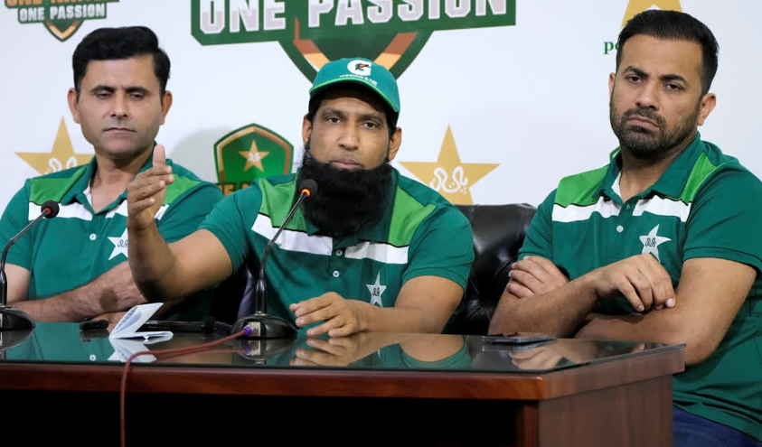 Abdul Razzaq and Wahab Riaz with Mohammad Yousuf | pakistan | Image: Twitter