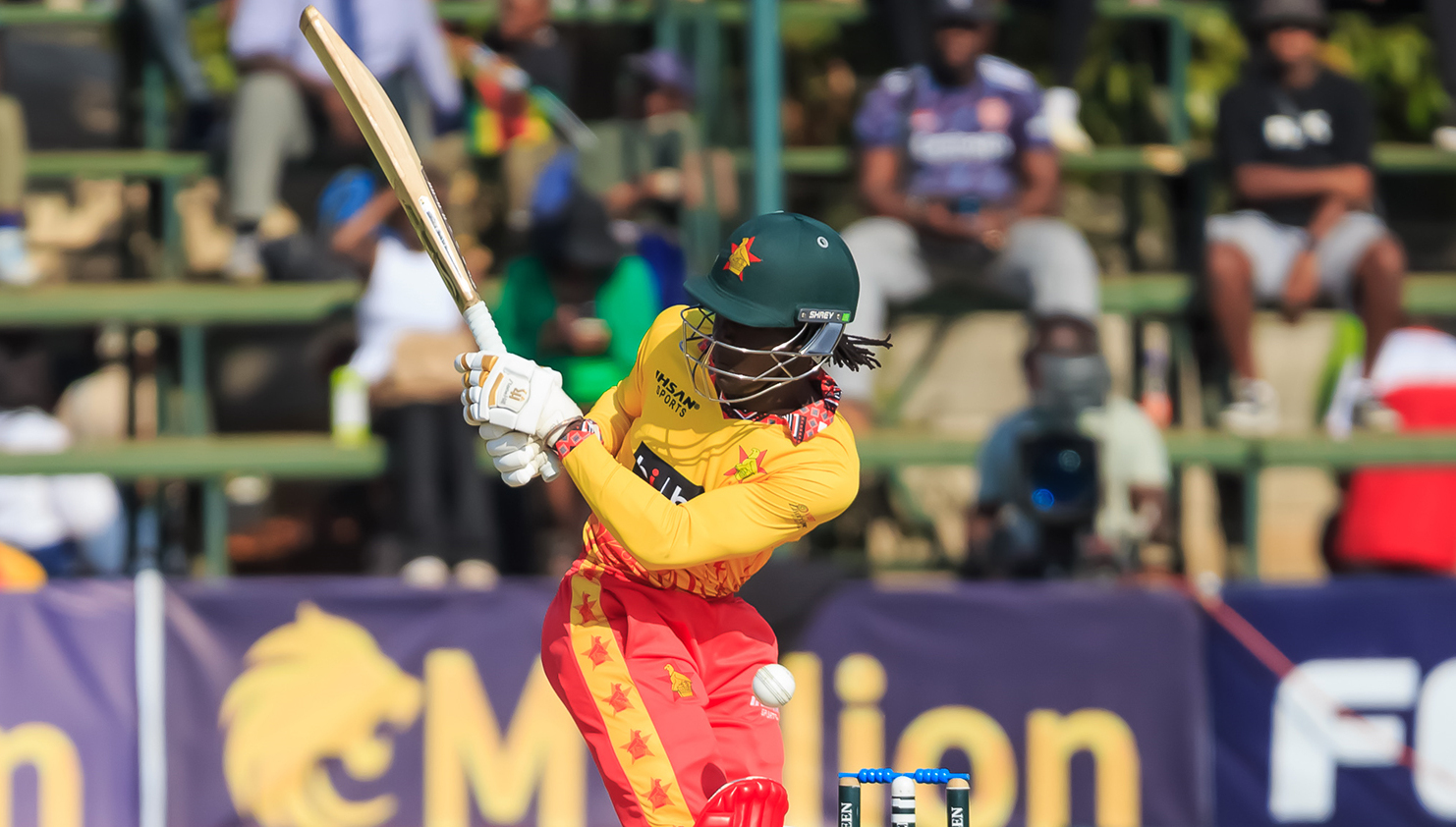 Tadinawanashe Marumani | IND vs ZIM | Image: Getty Images