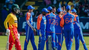 জিম্বাবুয়েকে ৪২ রানে পরাস্ত করে পঞ্চম ম্যাচে জয় সুনিশ্চিত করলো টিম ইন্ডিয়া !! 2