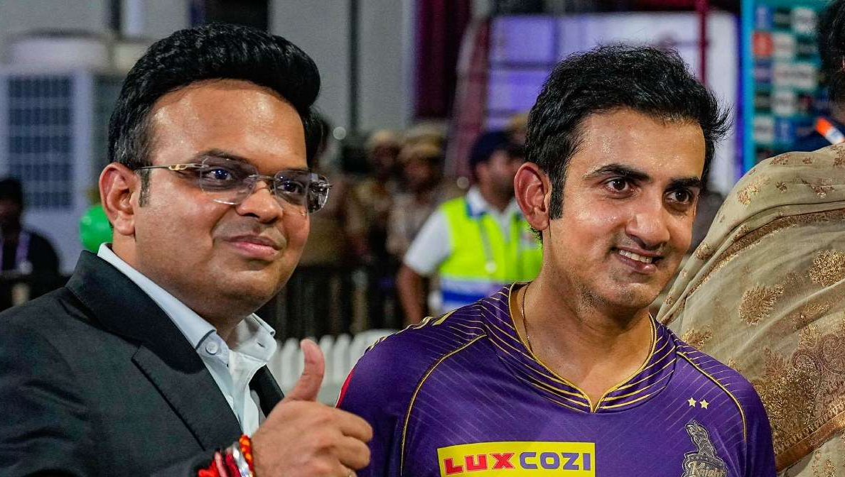 Jay Shah and Gautam Gambhir | Image: Twitter