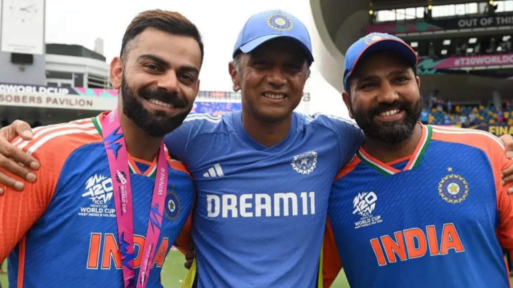 Rahul dravid, rohit sharma and Virat kohli, olympics 2028