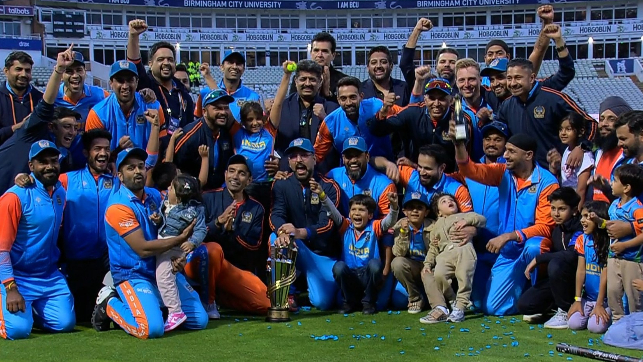 India Champions | IND vs PAK | Image: Getty Images