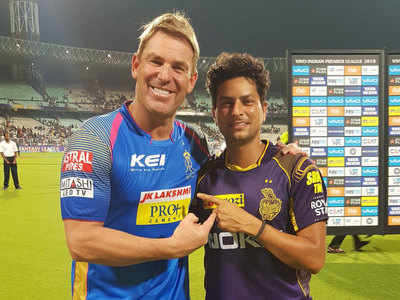 Kuldeep and warne