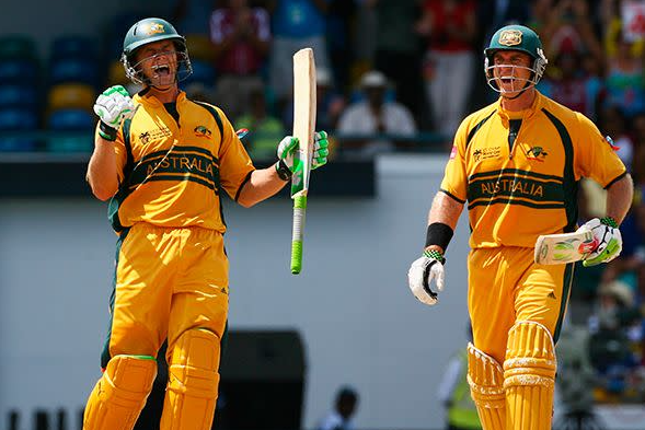 Adam Gilchrist and Matthew Hayden | Gautam Gambhir | Image: Getty Images