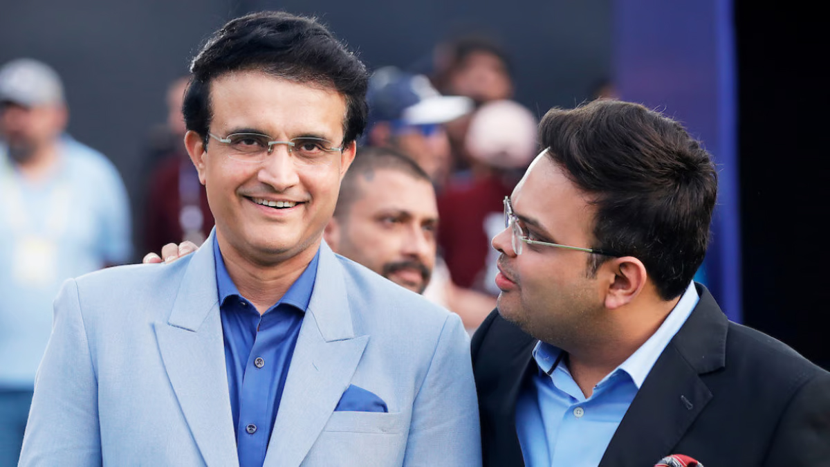 Sourav Ganguly And Jay Shah