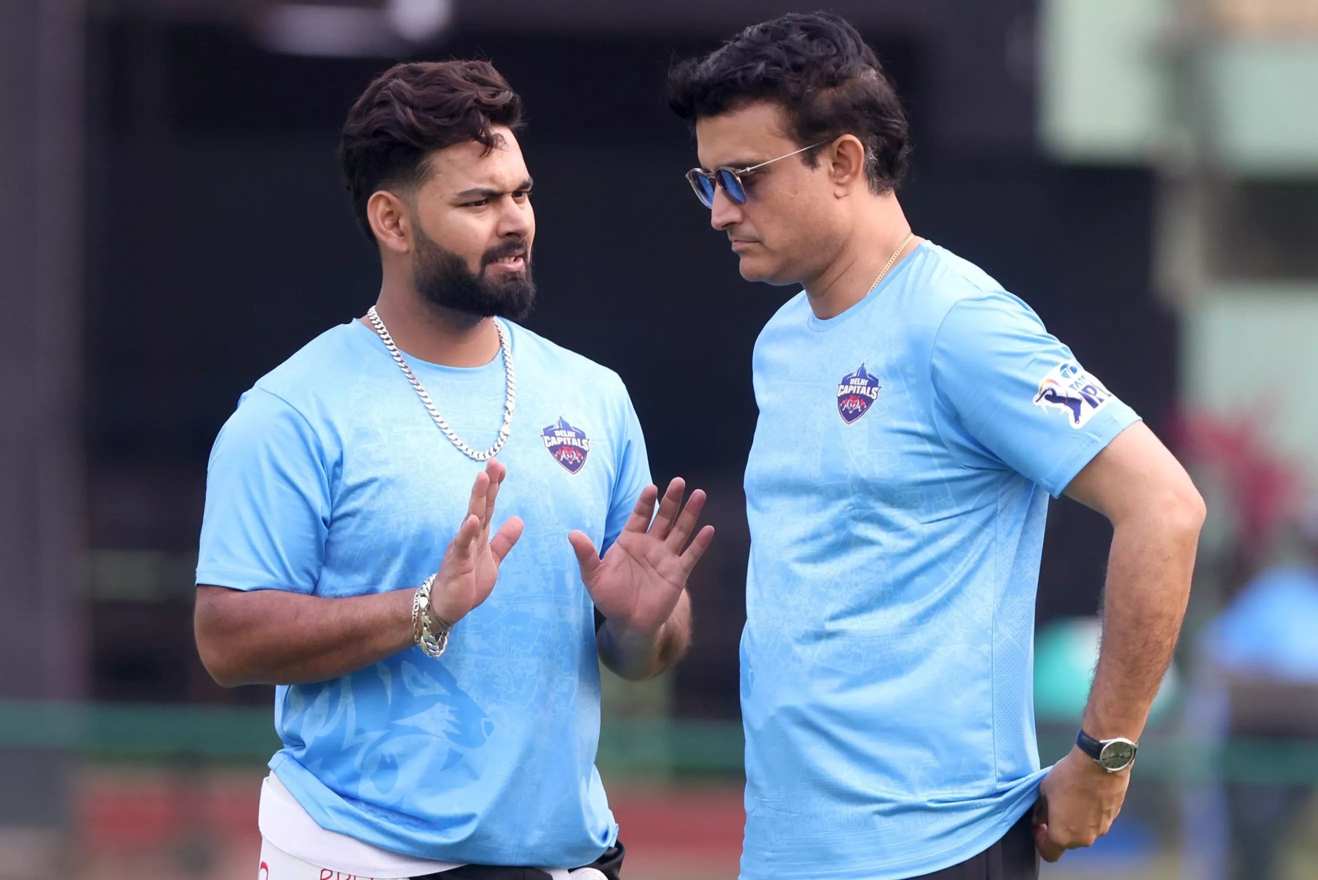 Rishabh Pant and Sourav Ganguly | IPL | Image: Getty Images