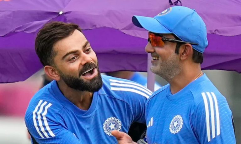 Gautam gambhir and Virat Kohli