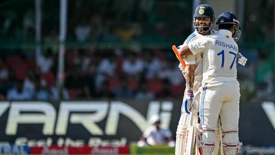 Rishabh Pant and Virat Kohli