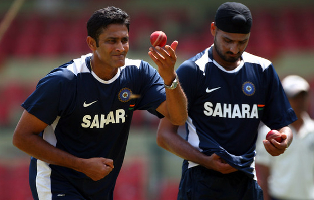 Anil Kumble and Harbhajan Singh | Image: Getty Images