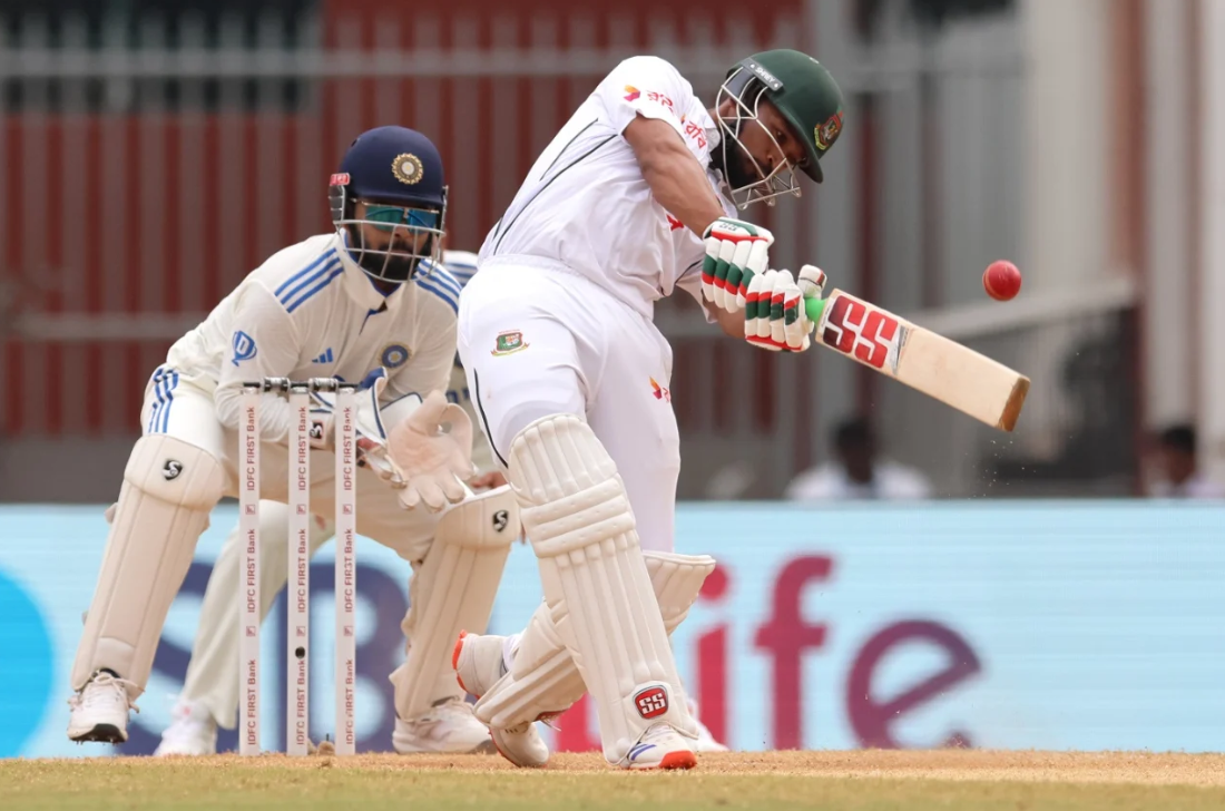 Najmul Hossain Shanto | IND vs BAN | Image: Getty Images