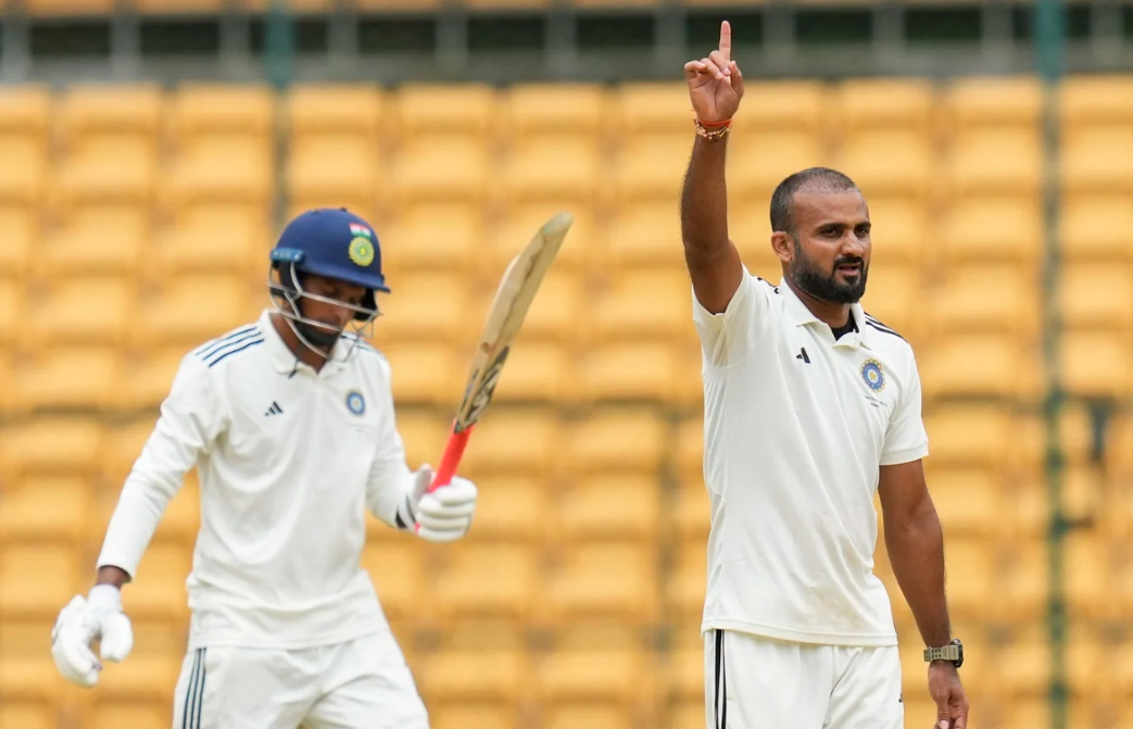 Akash Deep | Duleep Trophy | Image: Getty Images