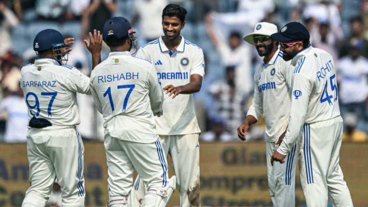 Washinton Sundar | IND vs NZ | Image: Getty Images