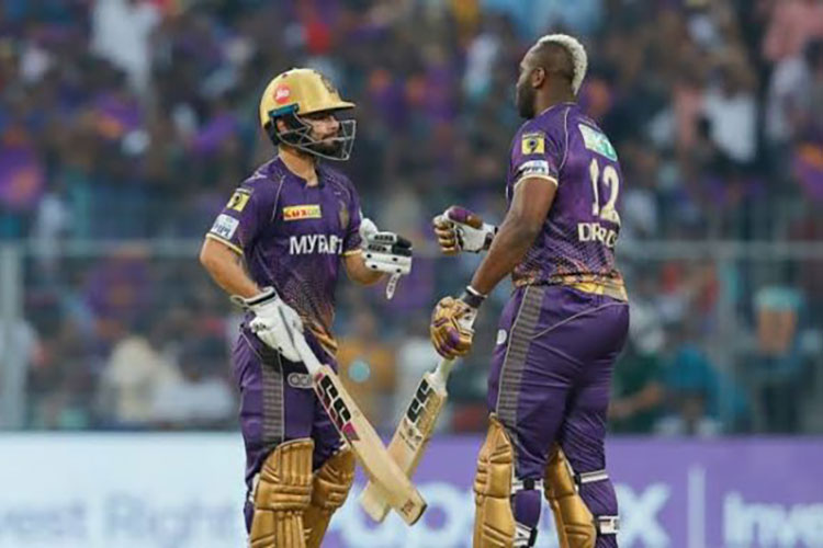 Andre Russell and Rinku Singh, kkr