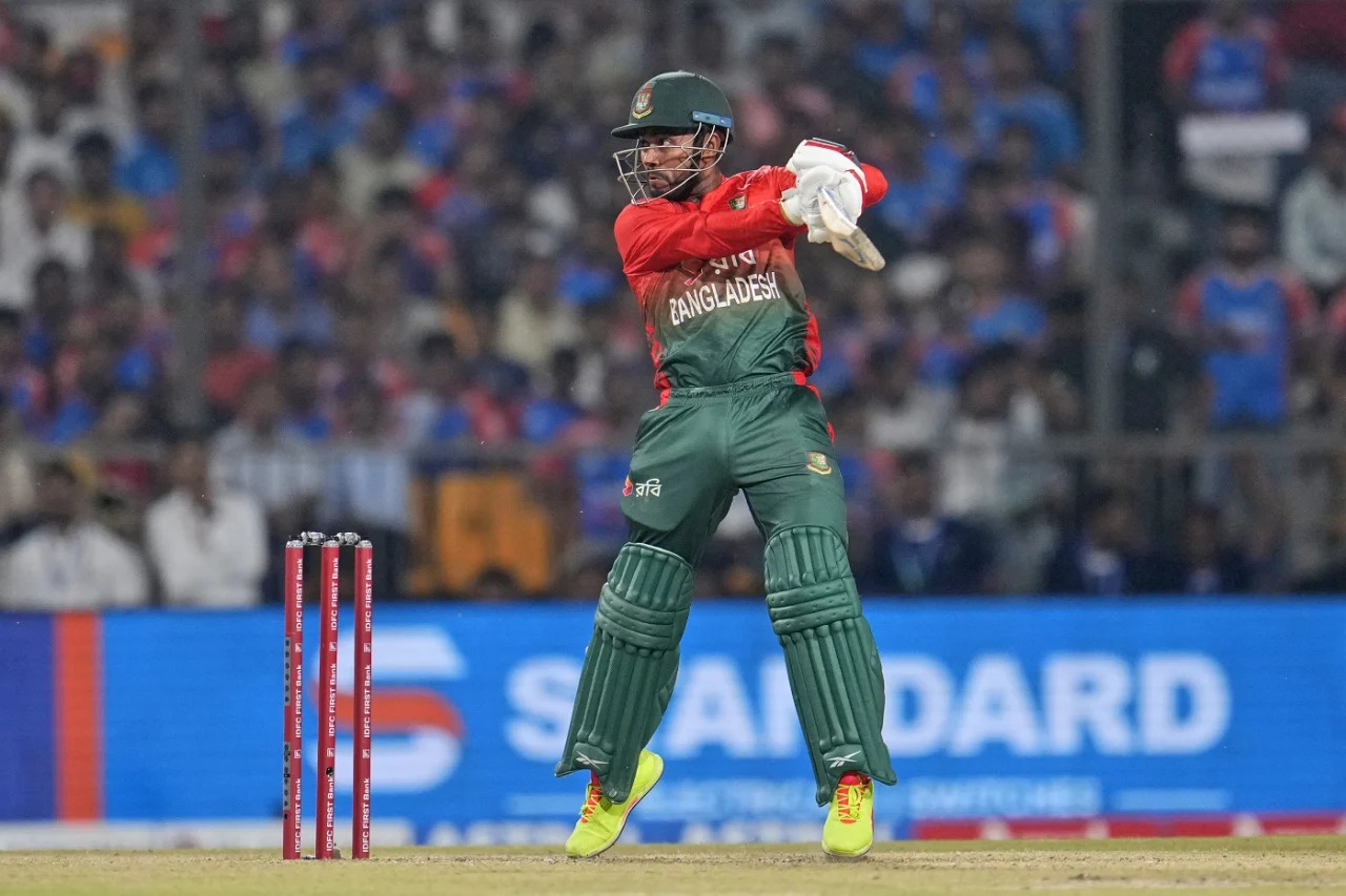 Mehidy Hasan Miraz | IND vs BAN | Image: Getty Images