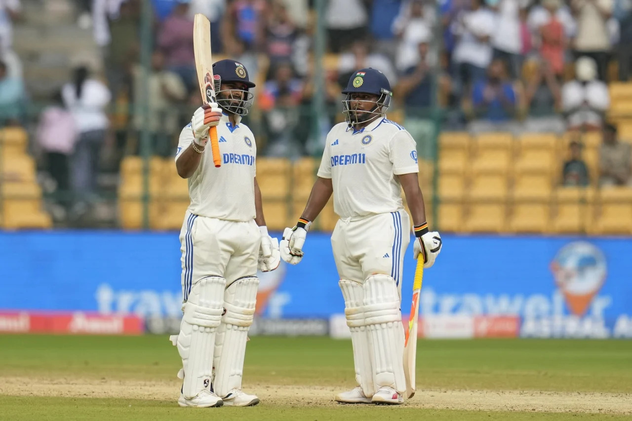 Rishabh Pant and Sarfaraz Khan | IND vs NZ | Image: Getty Images