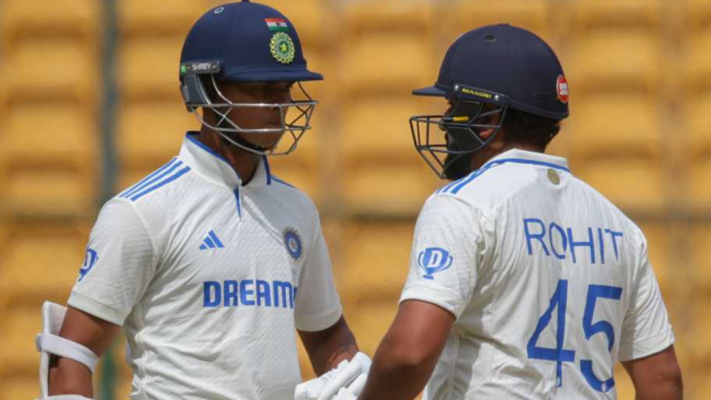 Rohit Sharma and Yashasvi Jaiswal, ind vs nz