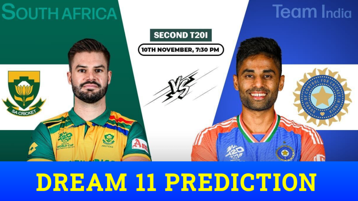 IND vs SA, 2ND T20I 2024 DREAM 11 PREDICTION: সিরিজে সমতা ফেরাতে মোরিয়া লড়াই চালাবে দক্ষিণ আফ্রিকা, ফ্যান্টাসি ক্রিকেট সংক্রান্ত তথ্য জানুন এক ক্লিকে !! 1