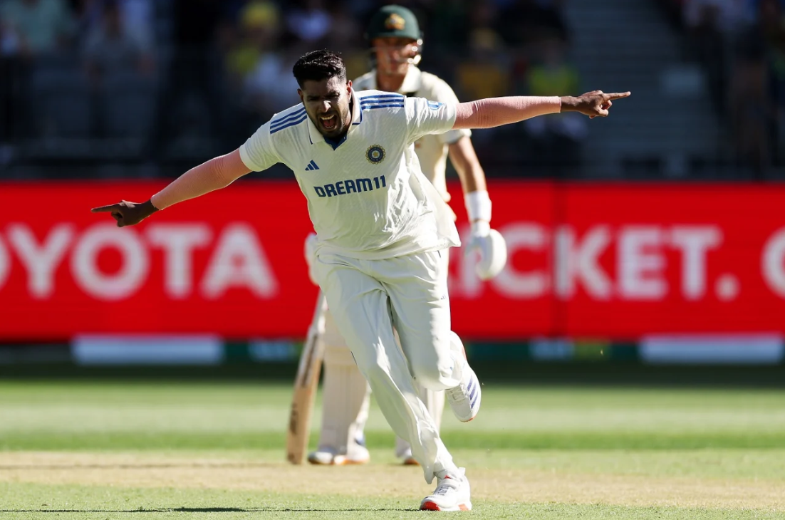 Harshit Rana and Marnus Labuschagne | IND vs AUS | Image: Getty Images