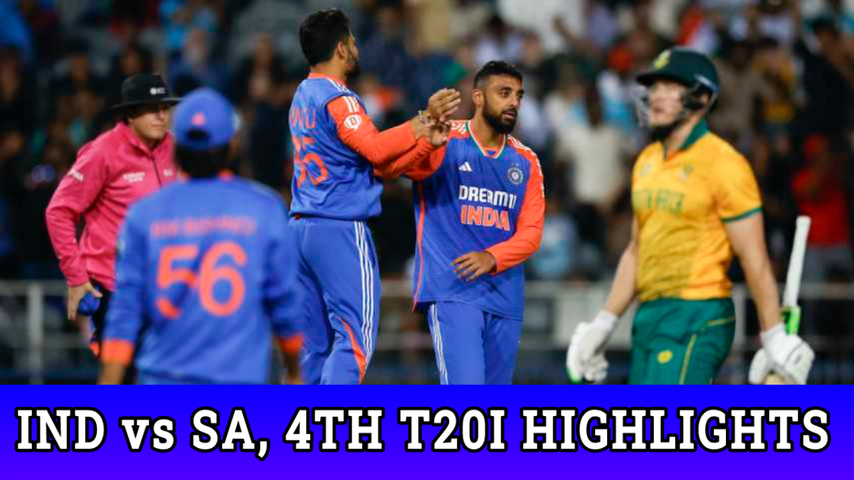 IND vs SA, 4TH T20I 2024 HIGHLIGHTS: সঞ্জু-তিলকের আগ্রাসী ব্যাটিংয়ে কুপোকাত দক্ষিণ আফ্রিকা, ১৩৫ রানে ম্যাচ জিতলো টিম ইন্ডিয়া !! 1