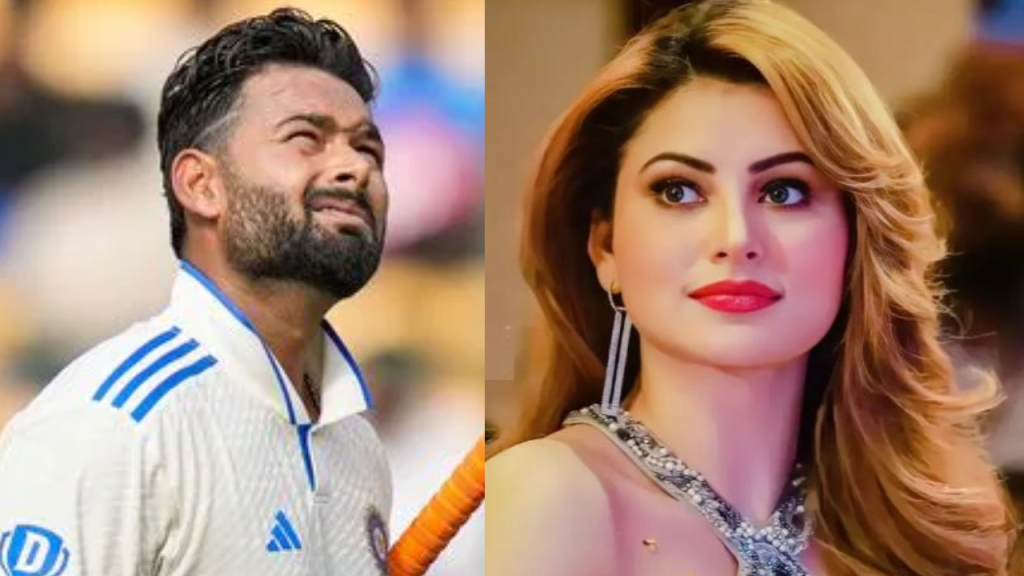 Urvashi Rautela and Rishabh Pant, 