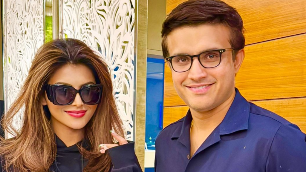 Urvashi Rautela and Sourav Ganguly, rishabh pant