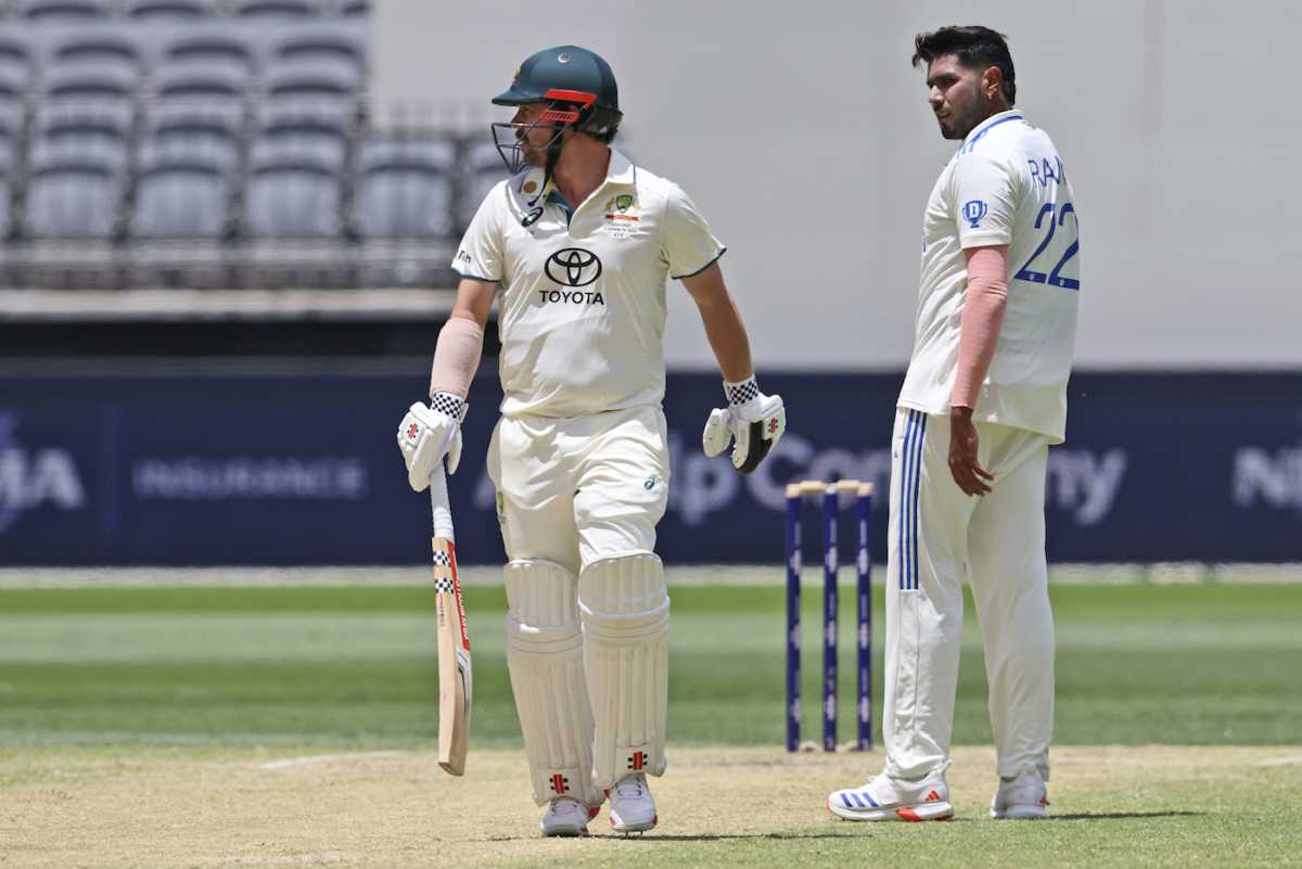 Harshit Rana and Travis Head | Image: Getty Images