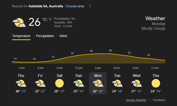 Adelaide Weather Forecast | IND vs AUS | Image: Twitter