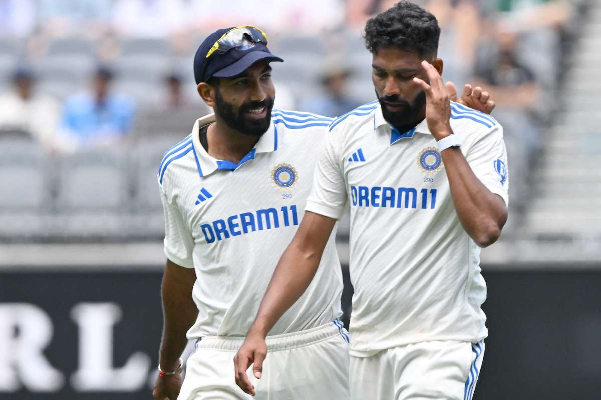 Mohammed Siraj and Jasprit Bumrah | IND vs AUS | Image: Getty Images