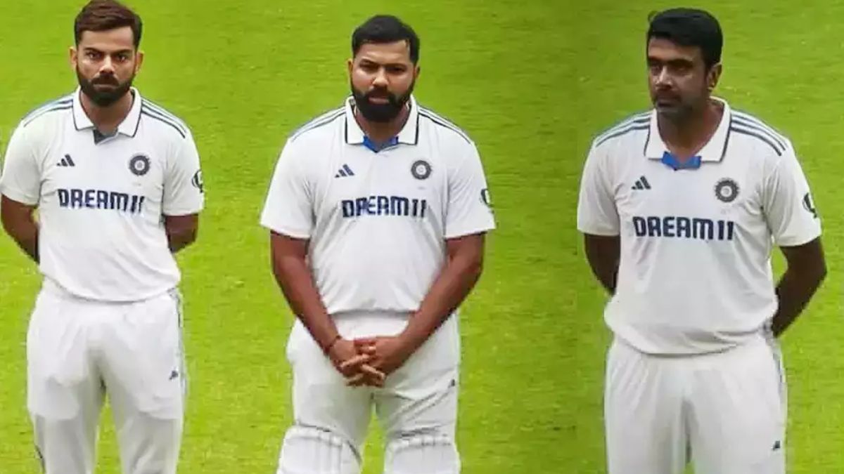 Virat Kohli, Rohit Sharma and Ravichandran Ashwin | Image: Twitter