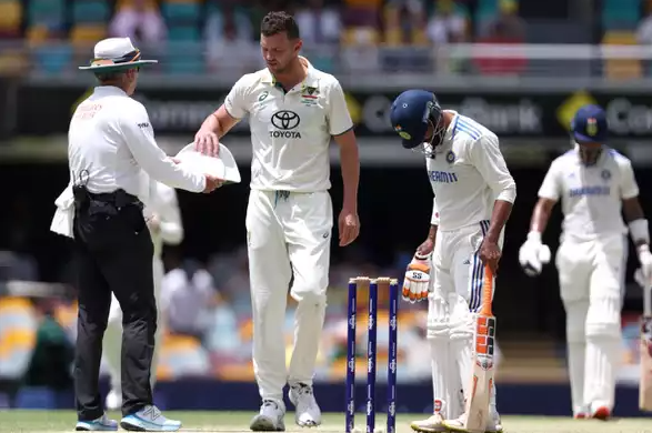 Josh Hazlewood | IND vs AUS | Image: Getty Images